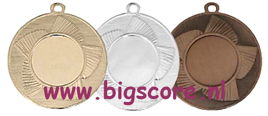 E 4022 Medaille G/Z/B compleet OP=OP!!
